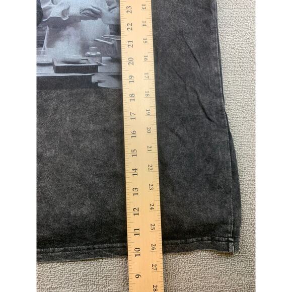 Comfort Colors Men's Large Faded Black Harry Potter Breaking Bad Graphic Tee - Picture 6 of 8